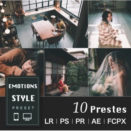 22 Type Lightroom Preset Desktop Mobile Full Collection (PR/AE/PS/LR/FCPX/DaVinci Resolve)