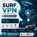 SURF VPN Premium Account | Secure VPN | Best Choices for Phone / PC