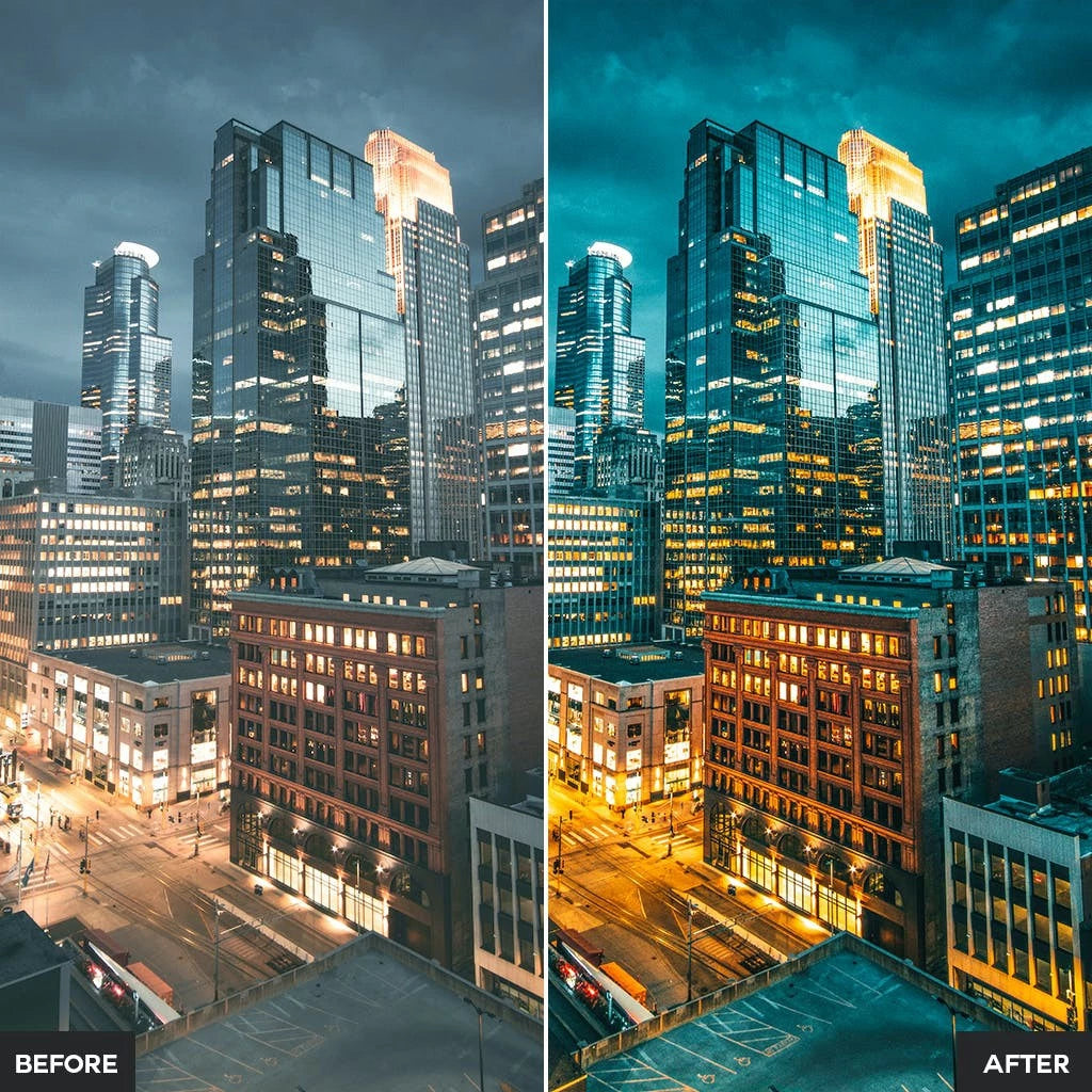 12 Mobile/Desktop Lightroom Presets | Street