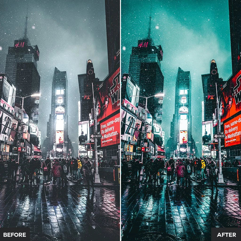 12 Mobile/Desktop Lightroom Presets | Street