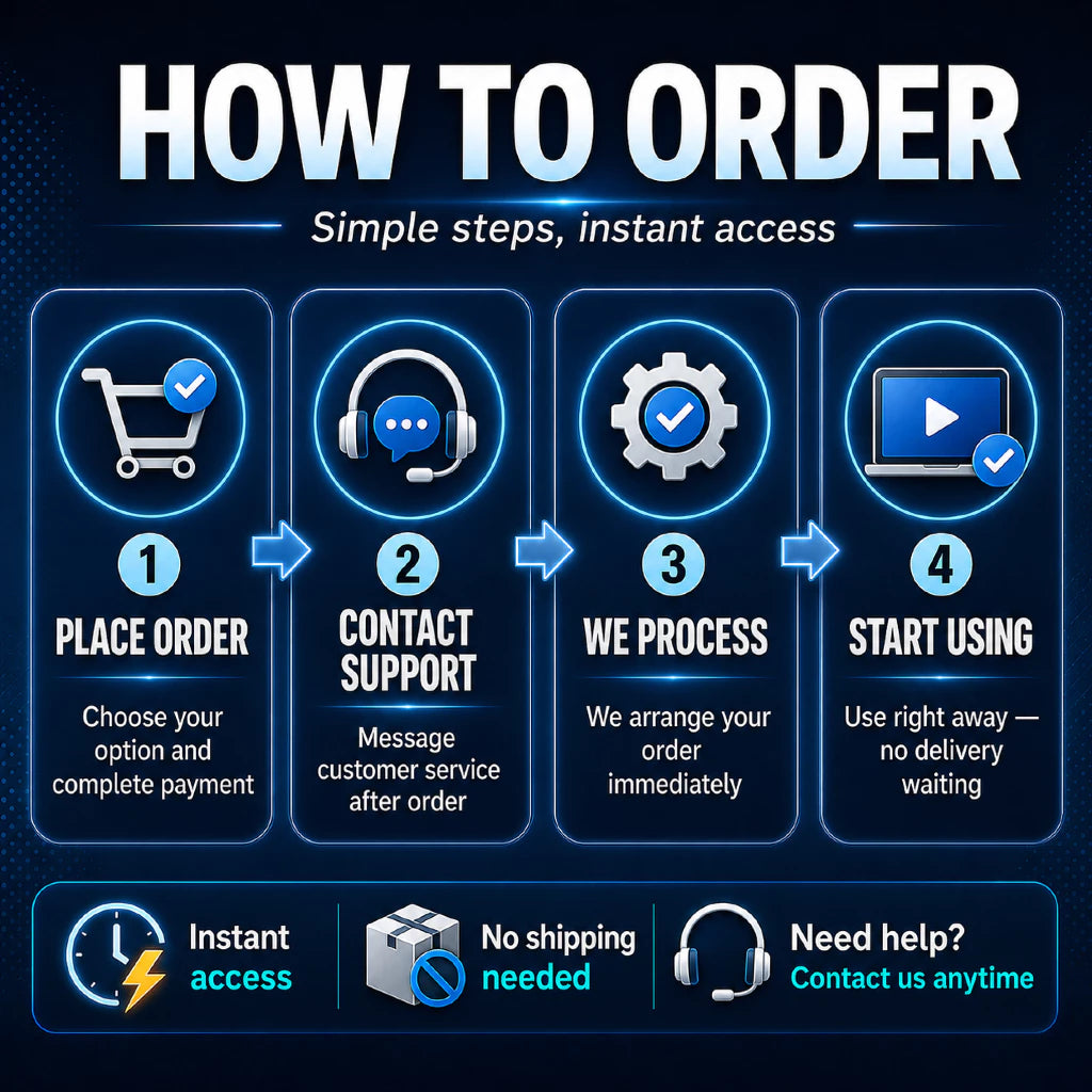 Adobe All Apps | Creative Cloud Full Software | Login Account Access | Stable Use | No Team Switching