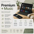 YTube Premium & Music Premium - No ADS Including Background play Sound Card (All Device)