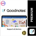[Original Private] GoodNotes 6 & 7 Premium | Text-Focused Documents, Tables & Checklist Records (All Devices)