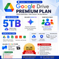 GOOGLE DRIVE 5TB, GEMINI PRO 3.8 & GOOGLE FLOW CREDITS (OWN ACCOUNT)