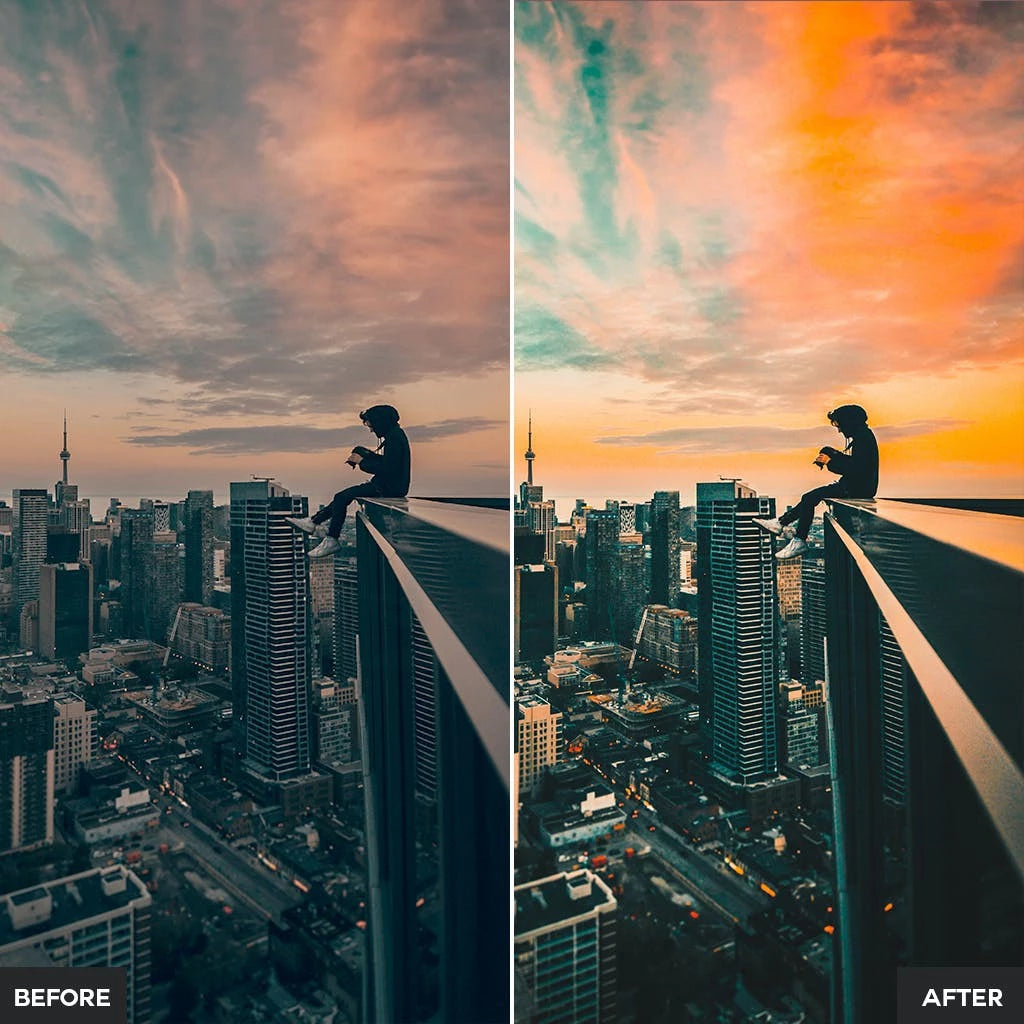 12 Mobile/Desktop Lightroom Presets | Street