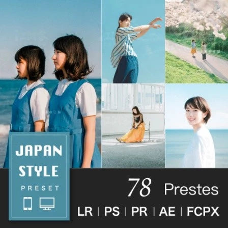 22 Type Lightroom Preset Desktop Mobile Full Collection (PR/AE/PS/LR/FCPX/DaVinci Resolve)