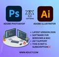 Adobe Photoshop Illustrator Pro | Latest Version 2026 | Fast Delivery | Software Pc | 24/7 Support | Windows Mac