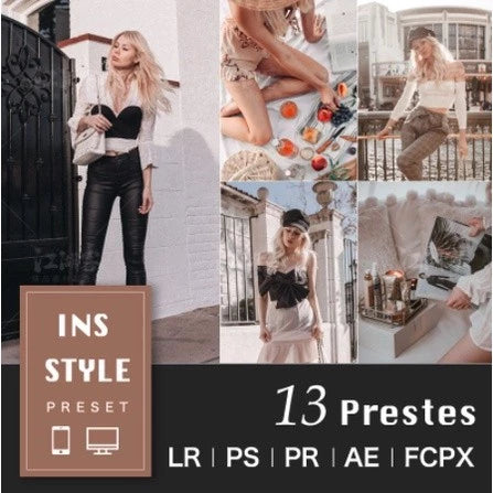 22 Type Lightroom Preset Desktop Mobile Full Collection (PR/AE/PS/LR/FCPX/DaVinci Resolve)