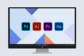 PS AI Photoshop Illustrator 2026 Windows 10 11 macOS 10-26 Latest Version Lifetime Use Fast Delivery