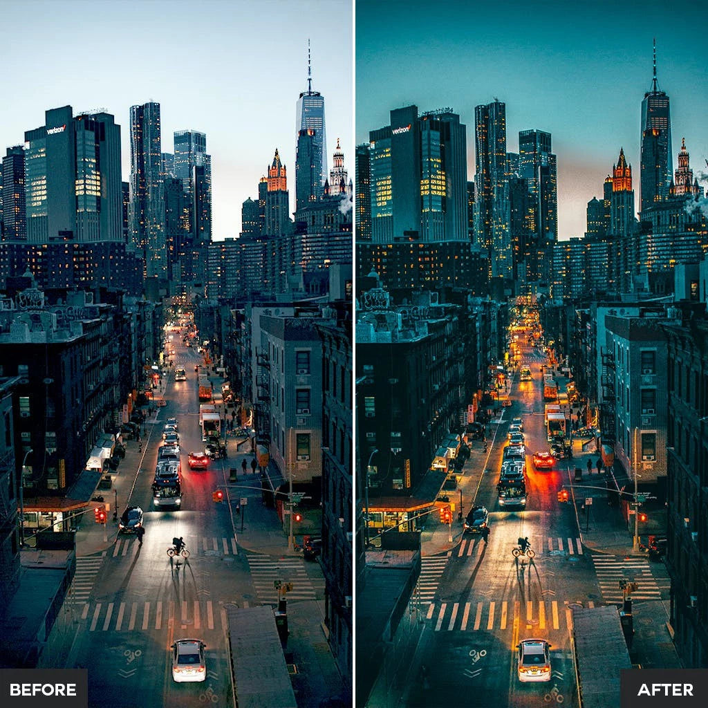 12 Mobile/Desktop Lightroom Presets | Street