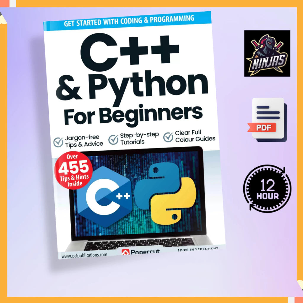 [Programming] C++ & Python for Beginners - 15th Edition 2023
