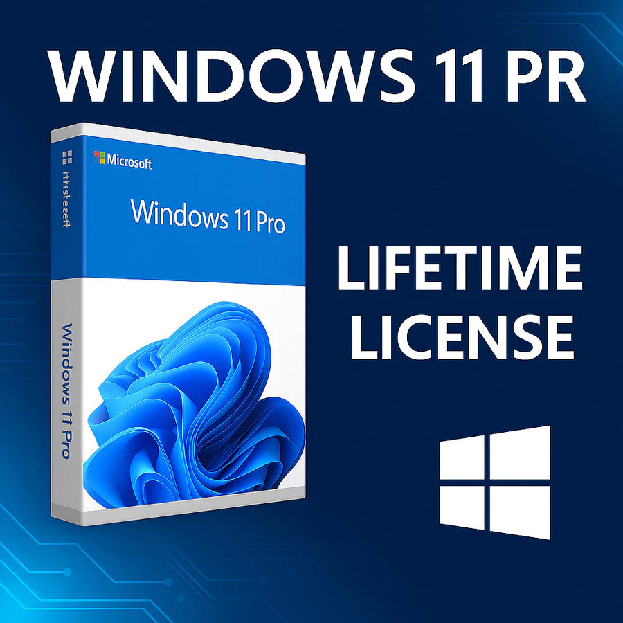 Windows 11 Pro Genuine Activation Key | 1 PC Digital License | Official Update Support