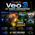 Google Veo 3 AI Video Generator | Text to Video / Image to Video | Nano Banana AI | Fast Delivery