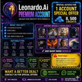 Video Gambar Audio AI Tools guna LEONARDO AI LEONARDO